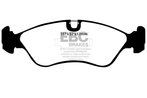 Ebc bluestuff front brake - ebc,